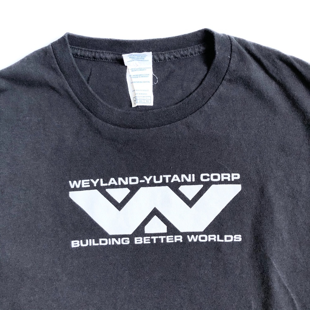 WEYLAND YUTANI Corp ALIEN T Shirt Black